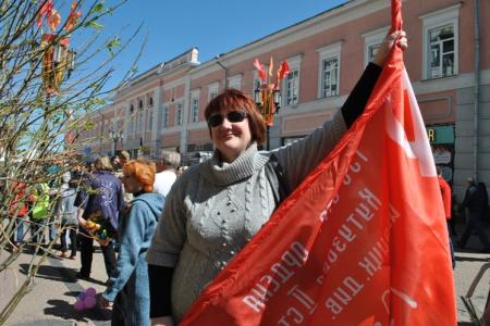 Нижегородские коммунисты возложили цветы к Вечному Огню