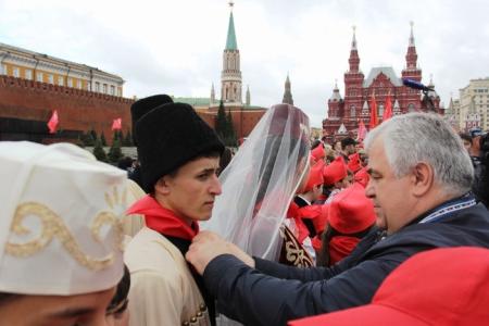 К.К. Тайсаев: Прием в Ленинскую Пионерию на Красной Площади – добрая традиция нашей партии