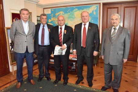 Г.А. Зюганов встретился с генеральным секретарем ЦК Компартии Ливана Халедом Хададом