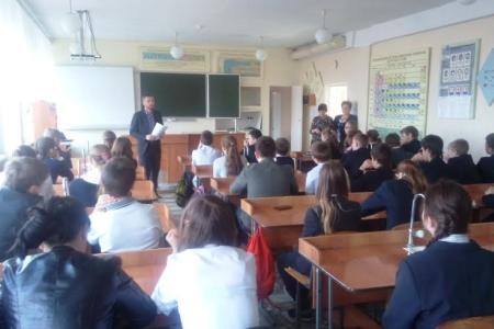 Пензенская область. Коммунисты Сердобска проводят уроки Победы в школах