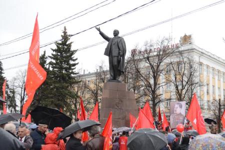 Рязанские коммунисты отмедили День международной солидарности трудящихся