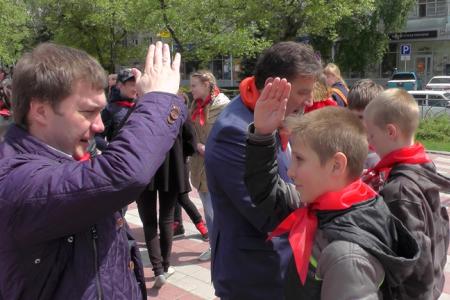 Ставропольский край. Четыреста ставропольских школьников вступили в пионерию