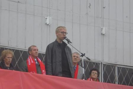 В Иркутской области прошли первомайские митинги и шествия