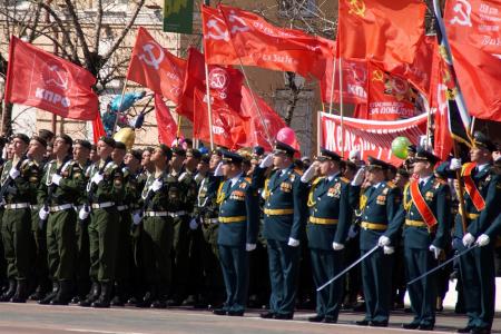 Коммунисты Бурятии отметили 70-летие Победы советского народа в Великой Отечественной войне