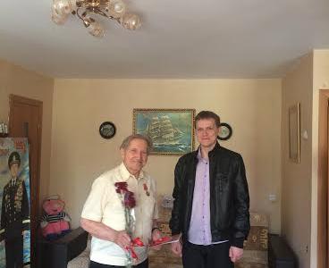 Коммунисты Железнодорожного района Рязани чествуют ветеранов