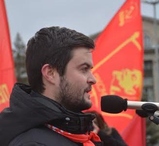 Первомайская демонстрация в Красноярске