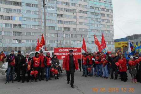 Ямало-Ненецкий АО. День Победы в Новом Уренгое
