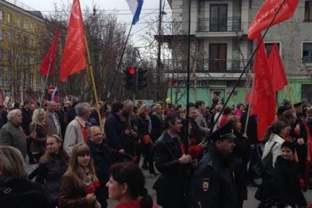 День Победы в городе-герое Мурманске