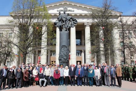 К.К. Тайсаев поздравил ветеранов и профессорско-преподавательский состав МАДИ с 70-летием Великой Победы