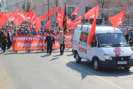 Волна первомайских митингов прокатилась по Тюменской области