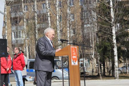 Республика Коми. В Сыктывкаре прошел митинг, посвященный празднику весны и труда