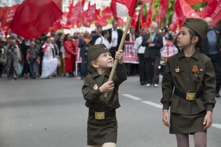 Краснодар под красным Знаменем Победы