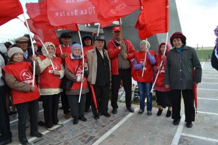 Республика Калмыкия. Акция на Высоте Славы