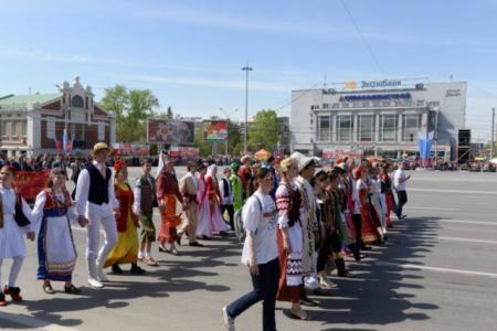 Новосибирск принял торжественный парад Победы