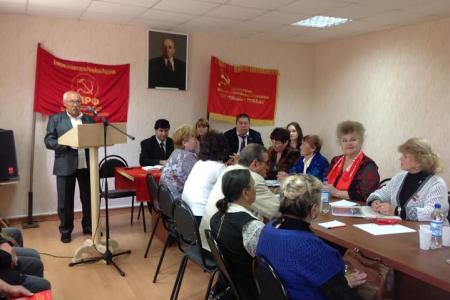 Депутат Волгоградской облдумы, член ЦК КПРФ Е.И.Шаманаев принял участие в работе Пленума Калачевского районного отделения КПРФ