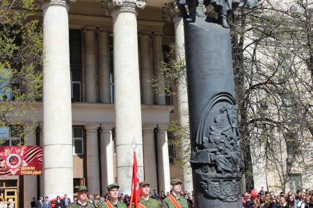 К.К. Тайсаев поздравил ветеранов и профессорско-преподавательский состав МАДИ с 70-летием Великой Победы