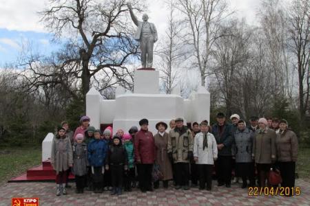 Тамбовская область. Пичаевские коммунисты чтят свое прошлое