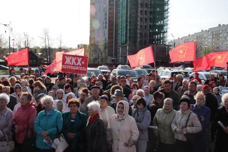 Массовый митинг протеста прошел в столице Удмуртии Ижевске