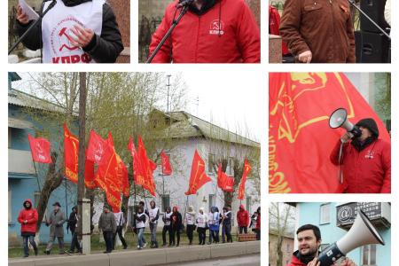Красноярский край. Первомай в Березовке