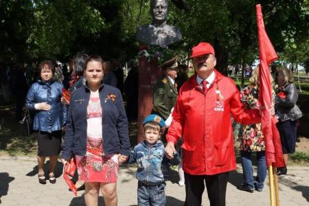 В городе Белореченске Краснодарского края установлены памятники И.В.Сталину, Г.К.Жукову, А.И.Покрышкину и В.Ф.Маргелову