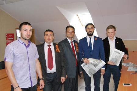 Ставропольские коммунисты совместно с дагестанской диаспорой рассказали студентам об истоках Великой Победы