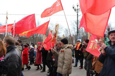 Праздник Победы в Магадане