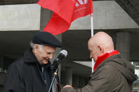 Первомайские торжества на родине Ленина