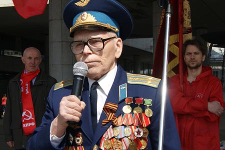 Первомайские торжества на родине Ленина