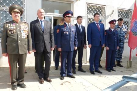 Секретарь Тульского обкома партии Алексей Лебедев выступил на открытии областной Спартакиады допризывной казачьей молодежи