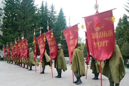 Курганская область. Коммунисты Зауралья празднуют юбилей Победы вместе со всем народом