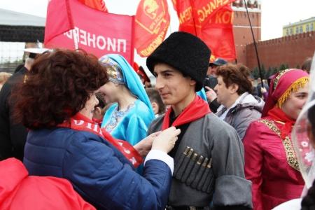 К.К. Тайсаев: Прием в Ленинскую Пионерию на Красной Площади – добрая традиция нашей партии
