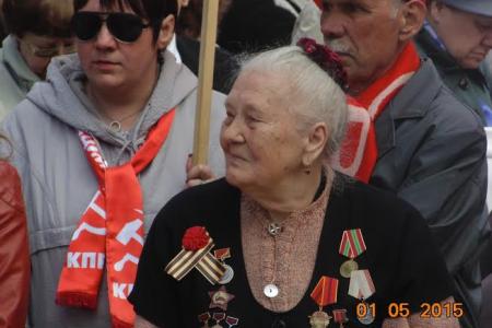 Псковская область. Первомайская демонстрация прошла в городе Воинской Славы Великие Луки
