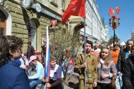 Нижегородские коммунисты возложили цветы к Вечному Огню