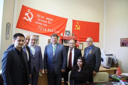 Состоялась поездка В.И. Кашина в Санкт-Петербург
