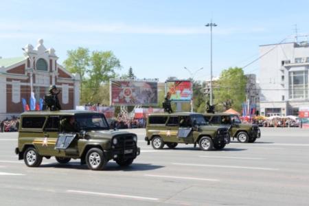 Новосибирск принял торжественный парад Победы