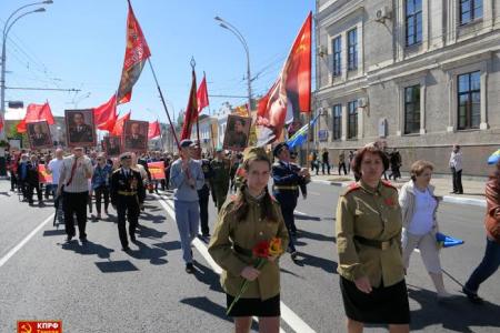 Тамбовские коммунисты отпраздновали 70-летие Победы