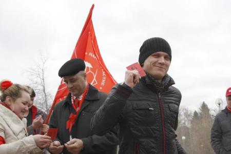 Томская область встретила Первомай