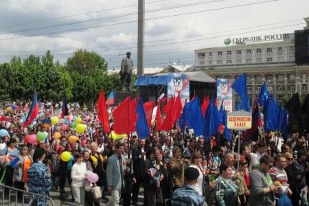Рядом с тобою, Донецк! Казбек Тайсаев и Владимир Родин приняли участие в торжествах по случаю Дня независимости ДНР