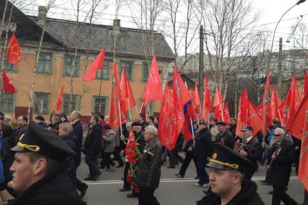 День Победы в городе-герое Мурманске