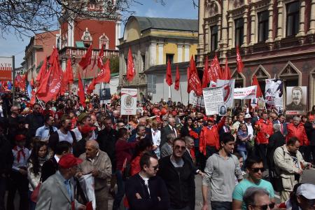 Слава Советскому народу – победителю! Вечная память павшим! Фашизм не пройдет!