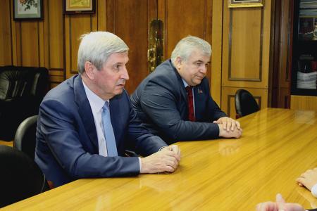 Г.А. Зюганов провел встречу с президентом Приднестровья Е.В. Шевчуком