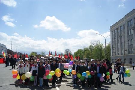 Первомай в Северной Осетии