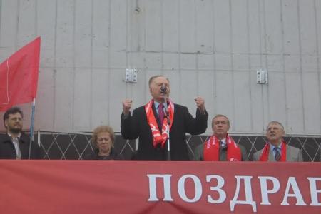 В Иркутской области прошли первомайские митинги и шествия