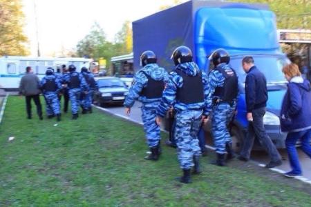 Жители столичного района Отрадное дали отпор бандитствующим строителям