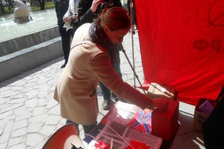Пермский крайком комсомола в День Победы организовал сбор помощи Донбассу