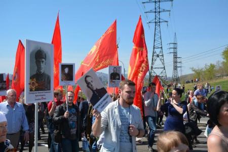 Эту Победу у нас никому не отнять! Коммунисты Красноярского края приняли активное участие в праздновании юбилея Победы