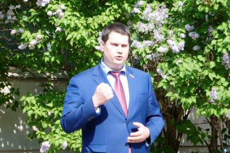 Секретарь Тульского обкома партии Алексей Лебедев выступил на открытии областной Спартакиады допризывной казачьей молодежи