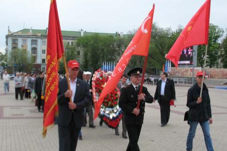 Белгородские коммунисты почтили память героев Великой Отечественной войны