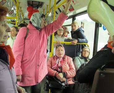 Республика Мордовия. В Саранске прошла акция "Пионерский автобус"