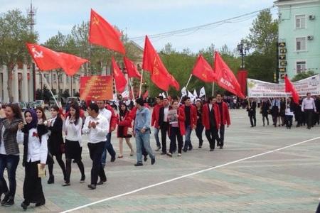 Республика Дагестан. Парад наследников Победы